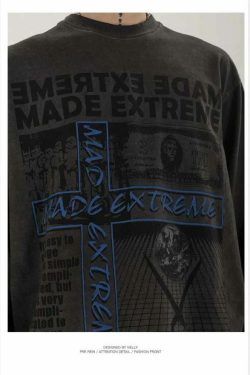 Y2K Grunge Summer Sweatshirt - Retro 90S Fashion, Pastel Goth, Y2K Club & Party Outfits