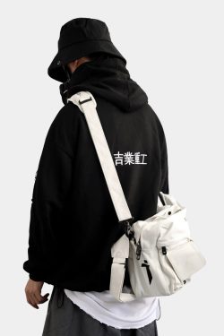 Y2K Grunge Techwear Hoodie - 90S Retro, Gothic, Pastel Goth, Y2K Club & Party Outfits