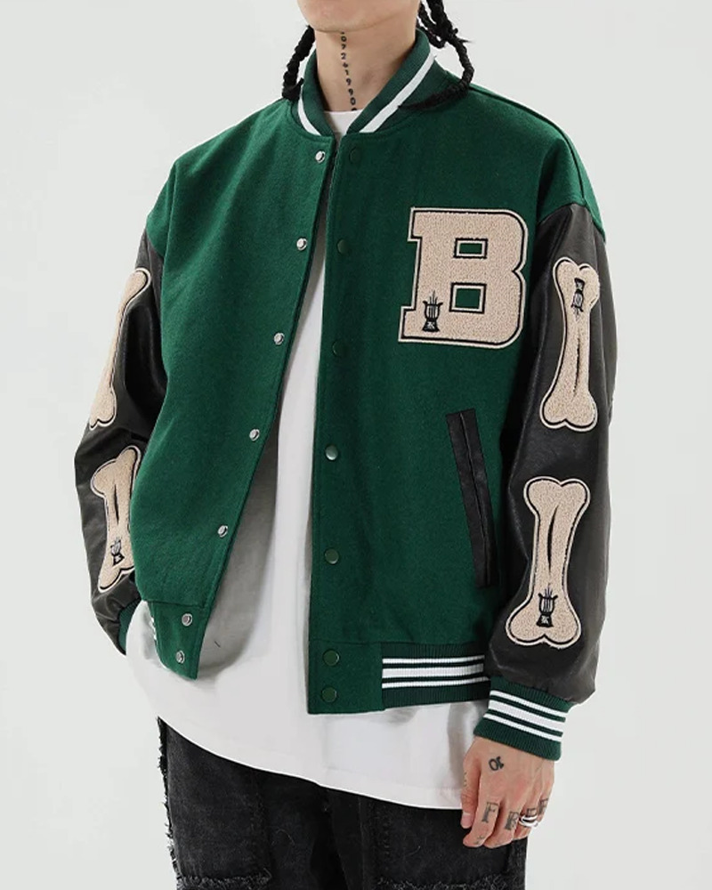 Y2K Grunge Varsity Jacket - Retro 90S Fashion, Summer Outfits, And Club Party Style Y2K Grunge Varsity Jacket - Retro 90S Fashion, Summer Outfits, And Club Party Style