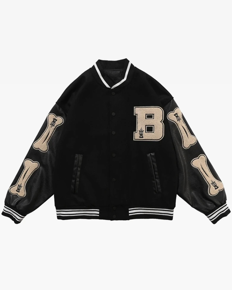 Y2K Grunge Varsity Jacket - Retro 90S Fashion, Summer Outfits, And Club Party Style Y2K Grunge Varsity Jacket - Retro 90S Fashion, Summer Outfits, And Club Party Style