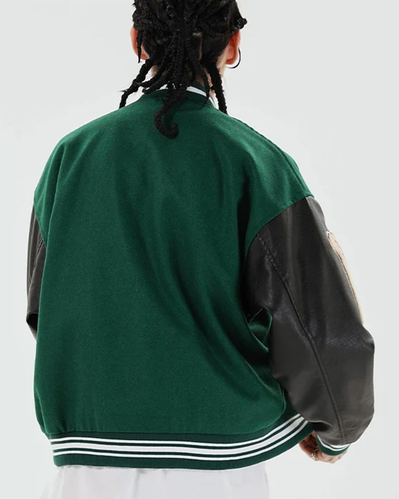 Y2K Grunge Varsity Jacket - Retro 90S Fashion, Summer Outfits, And Club Party Style Y2K Grunge Varsity Jacket - Retro 90S Fashion, Summer Outfits, And Club Party Style