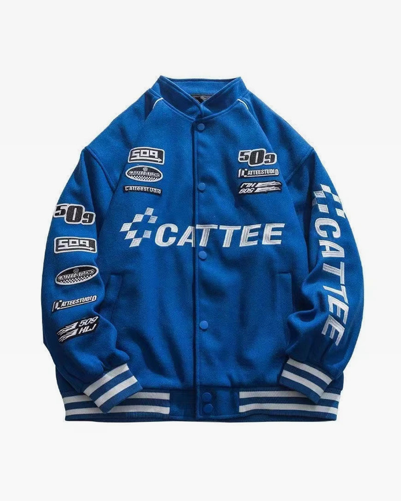 Y2K Grunge Varsity Jacket - Retro 90S Streetwear, Summer Outfits, And Party Fashion Y2K Grunge Varsity Jacket - Retro 90S Streetwear, Summer Outfits, And Party Fashion