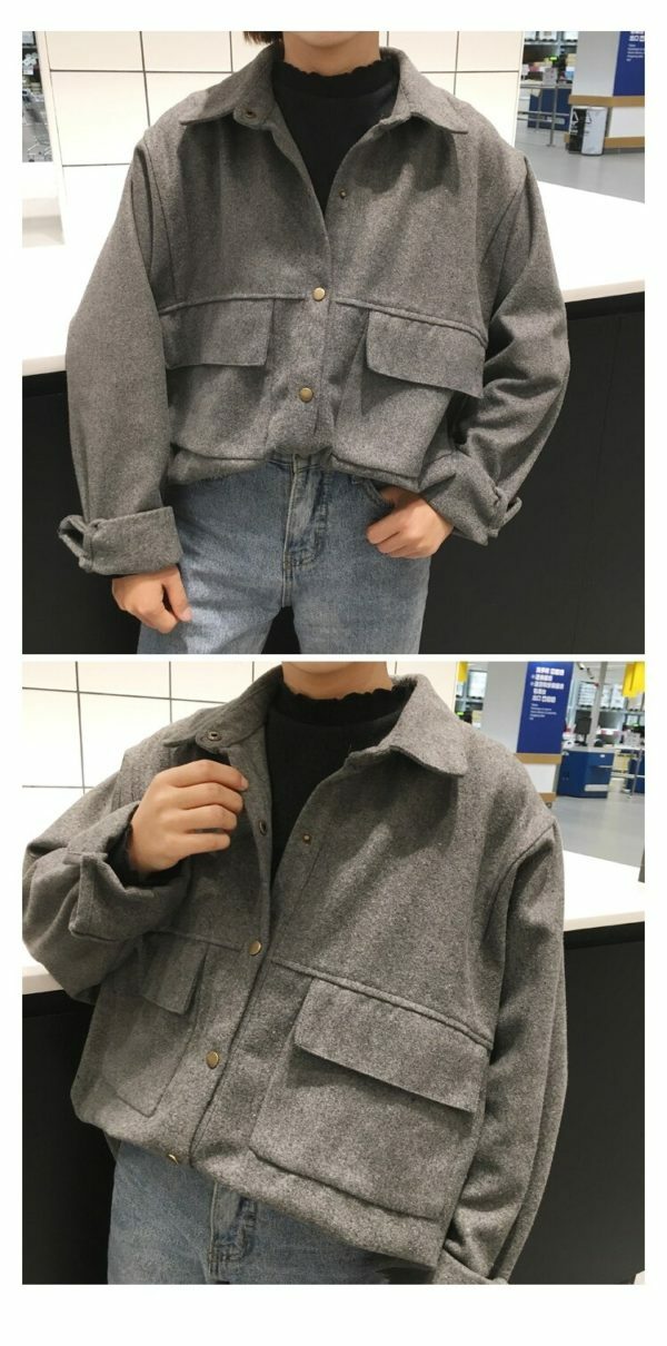 Y2K Grunge Vintage Jacket - Perfect For 90S Outfits, Summer Y2K Fits, And Retro Party Looks