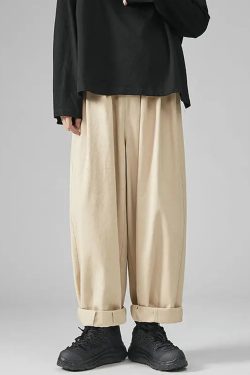 Y2K Grunge Wide Leg Pants - Retro 90S Fashion, Summer Outfits, Hip Hop Style For Men