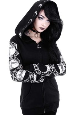 Y2K Grunge Zipper Patchwork Hoodie - 90S Fashion, Retro Style, Y2K Summer Outfits