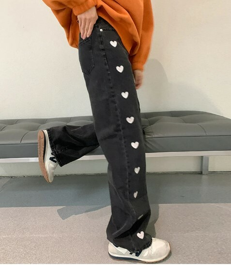 Y2K High Waist Wide Leg Denim Pants - 90S Grunge, Retro, Summer, And Party Outfits Y2K High Waist Wide Leg Denim Pants - 90S Grunge, Retro, Summer, And Party Outfits