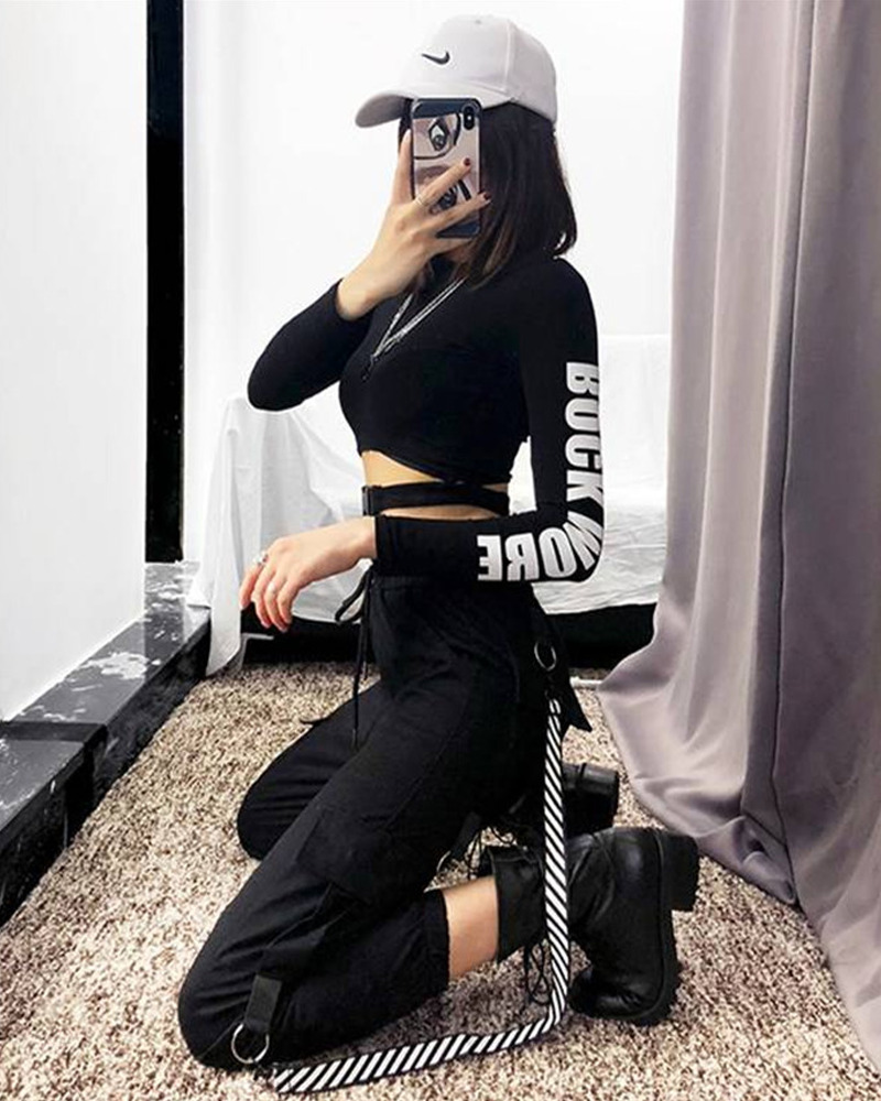 Y2K High Waisted Cargo Pants - 90S Grunge, Retro Summer Outfits, Y2K Club & Party Fashion Y2K High Waisted Cargo Pants - 90S Grunge, Retro Summer Outfits, Y2K Club & Party Fashion