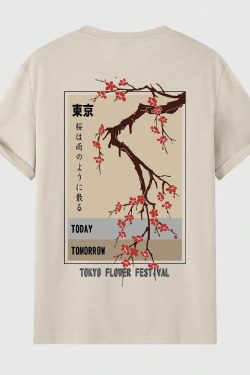 Y2K Japanese Flower Shirt - Retro 90S Grunge, Summer Y2K Outfits, Pastel Goth, Y2K Fashion