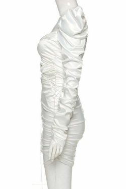 Y2K Lace-Up Mini Dress - 90S Grunge, Retro Summer Outfit, Y2K Party & Club Fashion