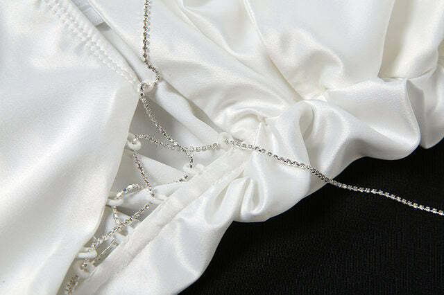 Y2K Lace-Up Mini Dress - 90S Grunge, Retro Summer Outfit, Y2K Party & Club Fashion