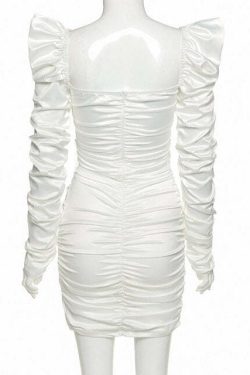 Y2K Lace-Up Mini Dress - 90S Grunge, Retro Summer Outfit, Y2K Party & Club Fashion