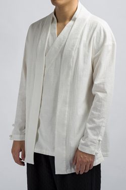 Y2K Linen Kimono Top - Retro 90S Grunge, Summer Outfits, Pastel Goth, Y2K Party Fashion