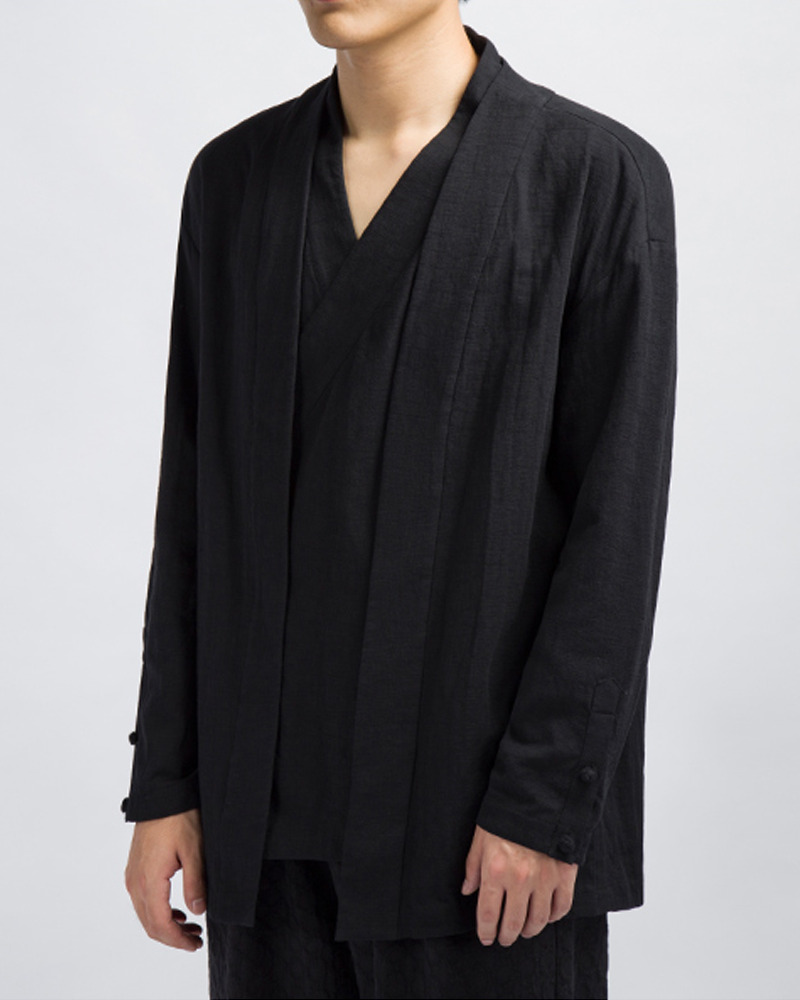 Y2K Linen Kimono Top - Retro 90S Grunge, Summer Outfits, Pastel Goth, Y2K Party Fashion