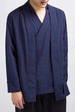 Y2K Linen Kimono Top - Retro 90S Grunge, Summer Outfits, Pastel Goth, Y2K Party Fashion