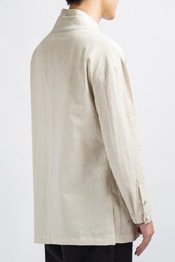 Y2K Linen Kimono Top - Retro 90S Grunge, Summer Outfits, Pastel Goth, Y2K Party Fashion