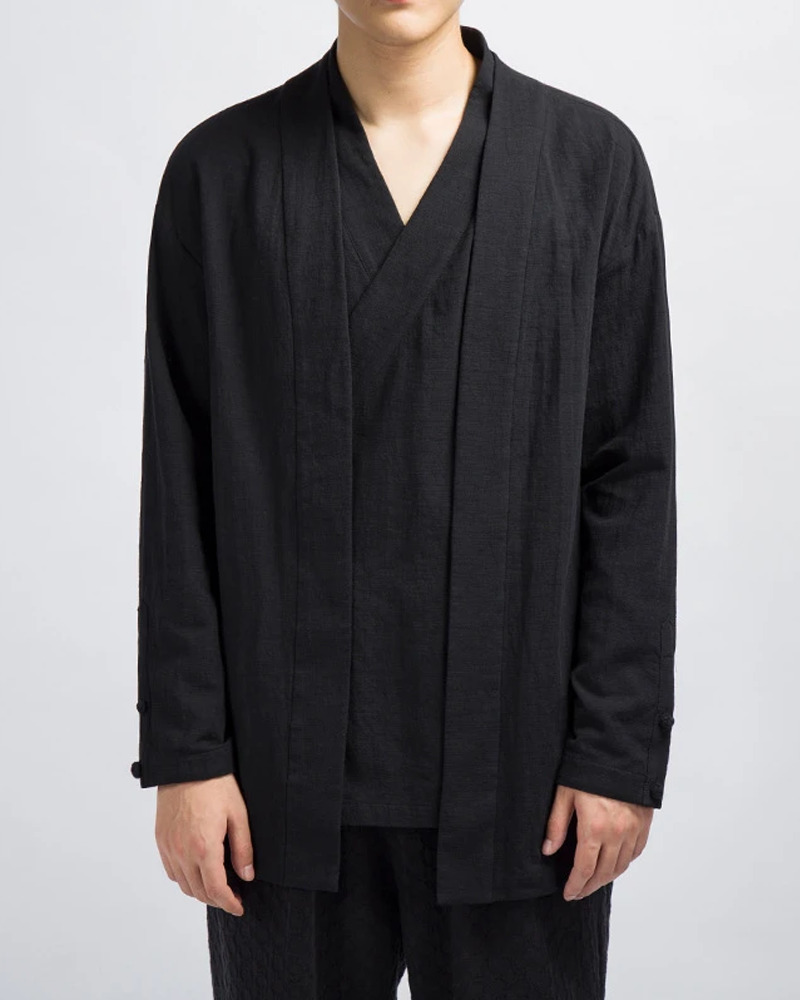 Y2K Linen Kimono Top - Retro 90S Grunge, Summer Outfits, Pastel Goth, Y2K Party Fashion