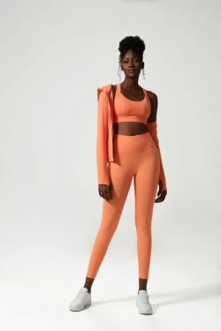 Y2K Orange Sports Bra Top - Retro 90S Grunge, Summer Y2K Outfits, Popstar & Club Fashion