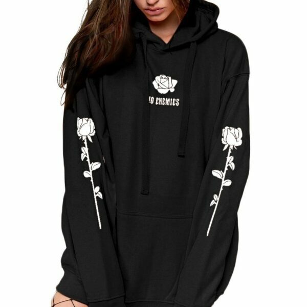 Y2K Rose Grunge Hoodie - 90S Fashion, Y2K Summer Outfits, Retro Style, Gothic Y2K, Y2 Y2K Rose Grunge Hoodie - 90S Fashion, Y2K Summer Outfits, Retro Style, Gothic Y2K, Y2
