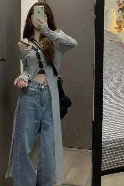 Y2K Summer Beach Dress - White Cross V-Neck Sleeveless Top, Spicy Girl Y2K Fashion Outfit