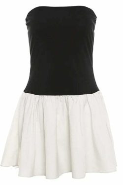 Y2K Summer Bodycon Backless Mini Dress - Sexy Off Shoulder, 90S Grunge, Retro Elegant Splice