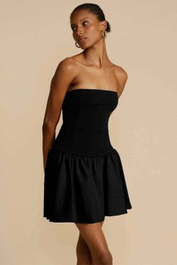 Y2K Summer Bodycon Backless Mini Dress - Sexy Off Shoulder Splice, 90S Grunge Fashion