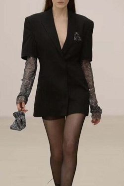 Y2K Summer Bordeaux Blazer - 90S Grunge, Retro Style, Y2K Party & Club Outfits, Pastel Goth