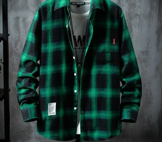 Y2K Summer Casual Long Sleeve Plaid Top - 90S Grunge, Retro, Pastel Goth, Y2K Fashion