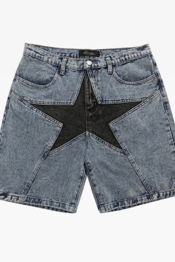 Y2K Summer Denim Shorts - 90S Grunge, Retro Style, Y2K Party & Club Outfits, Baby Tees, Y