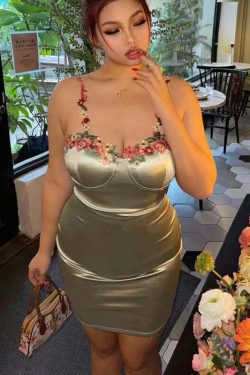 Y2K Summer French Sexy Hot Girl Waist Suspender Dress - Retro 90S Grunge Slimming Skirt