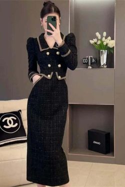 Y2K Summer Grunge A-Line Blazer Dress - Retro 90S Celebrity Style, Slim Fit, White Mid-Length