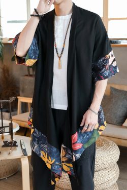 Y2K Summer Grunge Kimono Coat - 90S Retro Fashion, Gothic Y2K, Pastel Goth, Y2K Party Outfit