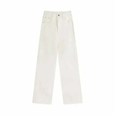 Y2K Summer High Waist Straight Jeans - 90S Grunge Streetwear Denim Pants For Women Y2K Summer High Waist Straight Jeans - 90S Grunge Streetwear Denim Pants For Women