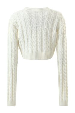 Y2K Summer Knitted Cardigan - 90S Grunge, Retro Style, Pastel Goth, Y2K Party Outfit