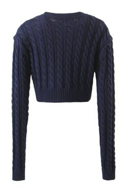 Y2K Summer Knitted Cardigan - 90S Grunge, Retro Style, Pastel Goth, Y2K Party Outfit