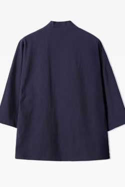 Y2K Summer Linen Kimono Jacket - 90S Grunge, Retro Style, Pastel Goth, Y2K Party Outfit