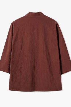 Y2K Summer Linen Kimono Jacket - 90S Grunge, Retro Style, Pastel Goth, Y2K Party Outfit