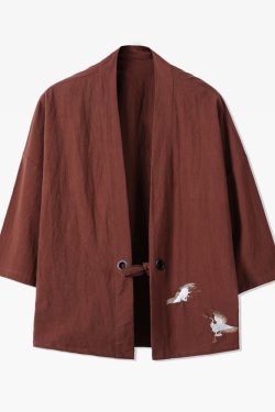 Y2K Summer Linen Kimono Jacket - 90S Grunge, Retro Style, Pastel Goth, Y2K Party Outfit