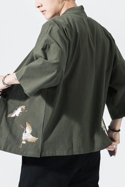 Y2K Summer Linen Kimono Jacket - 90S Grunge, Retro Style, Pastel Goth, Y2K Party Outfit