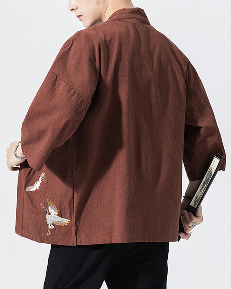 Y2K Summer Linen Kimono Jacket - 90S Grunge, Retro Style, Pastel Goth, Y2K Party Outfit Y2K Summer Linen Kimono Jacket - 90S Grunge, Retro Style, Pastel Goth, Y2K Party Outfit