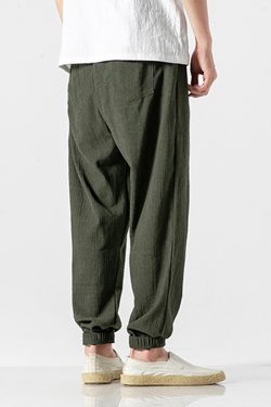 Y2K Summer Linen Pants - Retro 90S Grunge, Pastel Goth, Y2K Club & Party Outfits