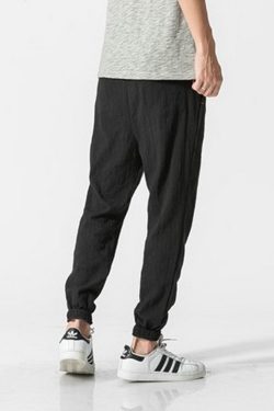 Y2K Summer Linen Pants - Retro 90S Grunge, Pastel Goth, Y2K Club & Party Outfits