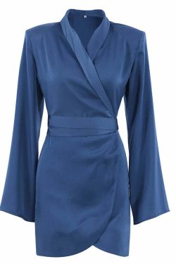 Y2K Summer Melanie Wrap Dress - 90S Grunge, Retro Style, Pastel Goth, Y2K Party Outfit