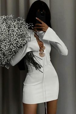 Y2K Summer Mini Dress - 90S Grunge, Retro Style, Pastel Goth, Y2K Party & Club Outfits