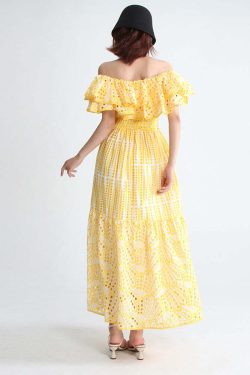 Y2K Summer Uma Midi Dress - 90S Grunge, Retro Style, Pastel Goth, Y2K Party & Club Outfits