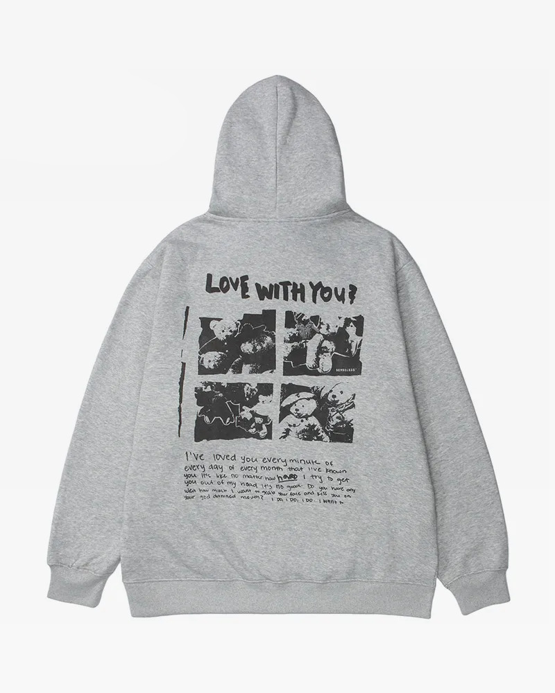 Y2K Teddy Bear Print Hoodie - Retro 90S Grunge, Summer Outfits, Y2K Fashion For Women Y2K Teddy Bear Print Hoodie - Retro 90S Grunge, Summer Outfits, Y2K Fashion For Women