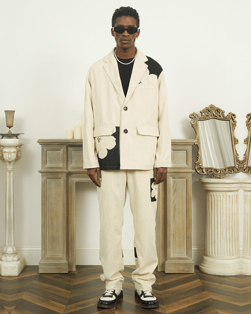 Y2K Two Tone Blazer - Retro 90S Fashion, Grunge, Pastel Goth, Y2K Party & Club Outfits Y2K Two Tone Blazer - Retro 90S Fashion, Grunge, Pastel Goth, Y2K Party & Club Outfits