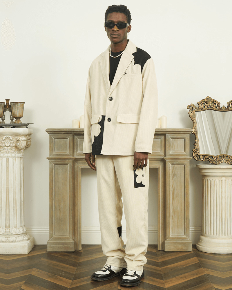 Y2K Two Tone Blazer - Retro 90S Fashion, Grunge, Pastel Goth, Y2K Party & Club Outfits Y2K Two Tone Blazer - Retro 90S Fashion, Grunge, Pastel Goth, Y2K Party & Club Outfits