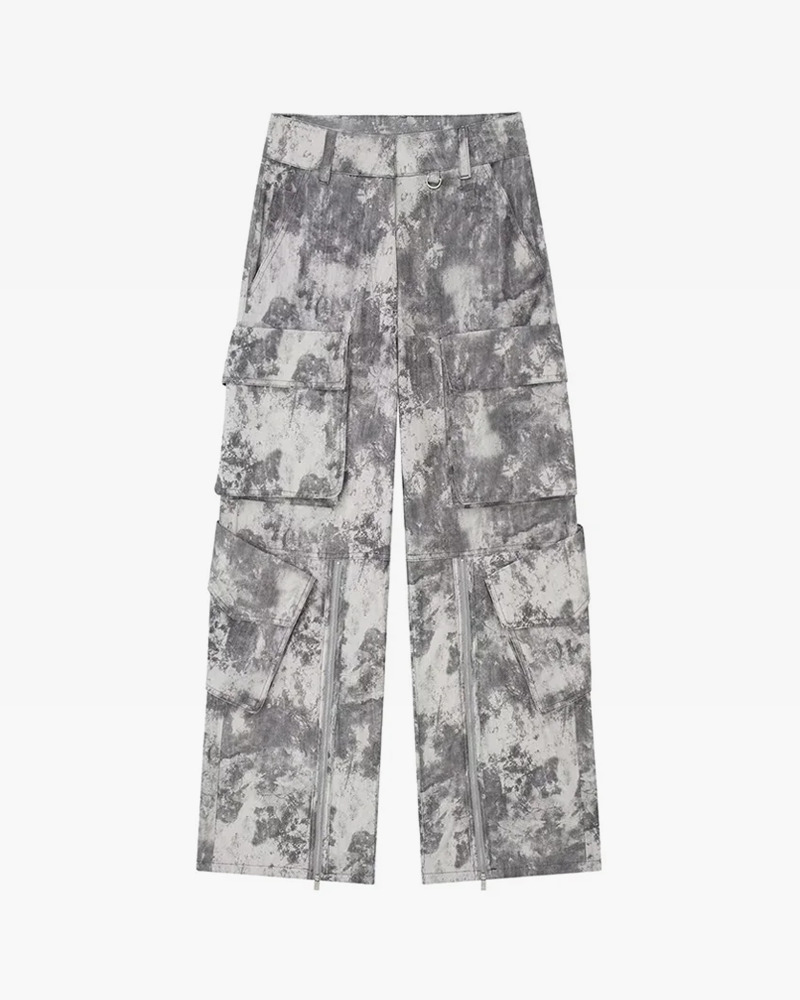 Y2K White Camo Cargo Pants - 90S Grunge, Retro Style, Y2K Summer & Party Outfits Y2K White Camo Cargo Pants - 90S Grunge, Retro Style, Y2K Summer & Party Outfits