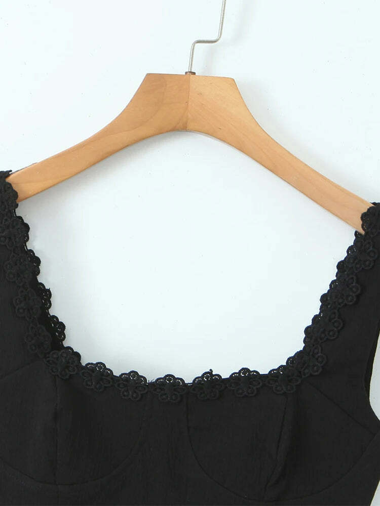 Zadeh Crop Top - Y2K Summer Grunge, 90S Retro, Pastel Goth, Y2K Party & Club Out