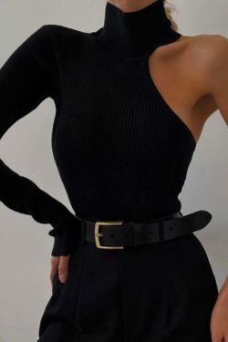 Zanthia Knitted Bodysuit - Y2K Summer, 90S Grunge, Retro Style, Y2K Party & Club